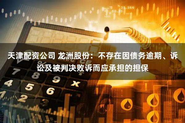 天津配资公司 龙洲股份：不存在因债务逾期、诉讼及被判决败诉而应承担的担保